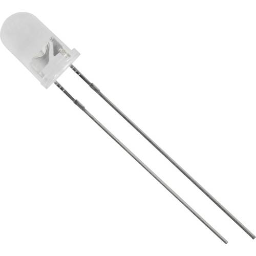TRU COMPONENTS LED bedrahtet Grün Rund 5 mm 9500 mcd 20 °, 25 ° 20 mA