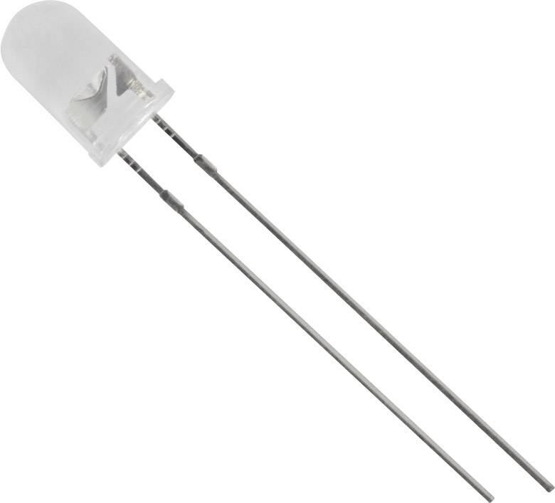 TRU COMPONENTS 1577467 LED Red Circular 5 mm 4000 mcd 40° 20 mA Wi...
