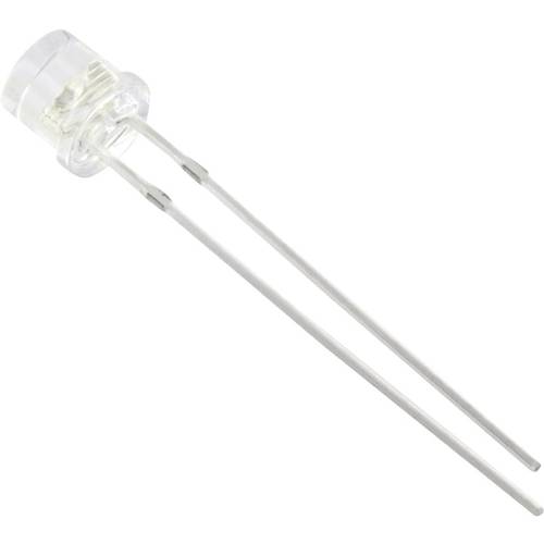 TRU COMPONENTS 1577491 LED bedrahtet Rot Zylindrisch 5 mm 300 mcd 120 ° 20 mA