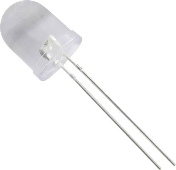 TRU COMPONENTS 1577507 LED bedrahtet Grün Rund 10 mm 8800 mcd 25 ° 20 mA