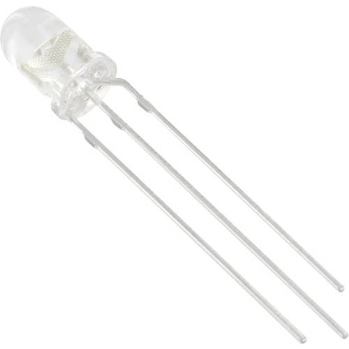 TRU COMPONENTS 1577516 LED bedrahtet Rot, Grün Rund 5 mm 175 mcd, 75 mcd 35 ° 20 mA