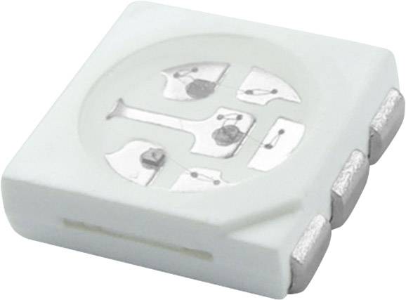 HUIYUAN SMD-LED 5050 Weiß 120 ° 20 mA 3.4 V