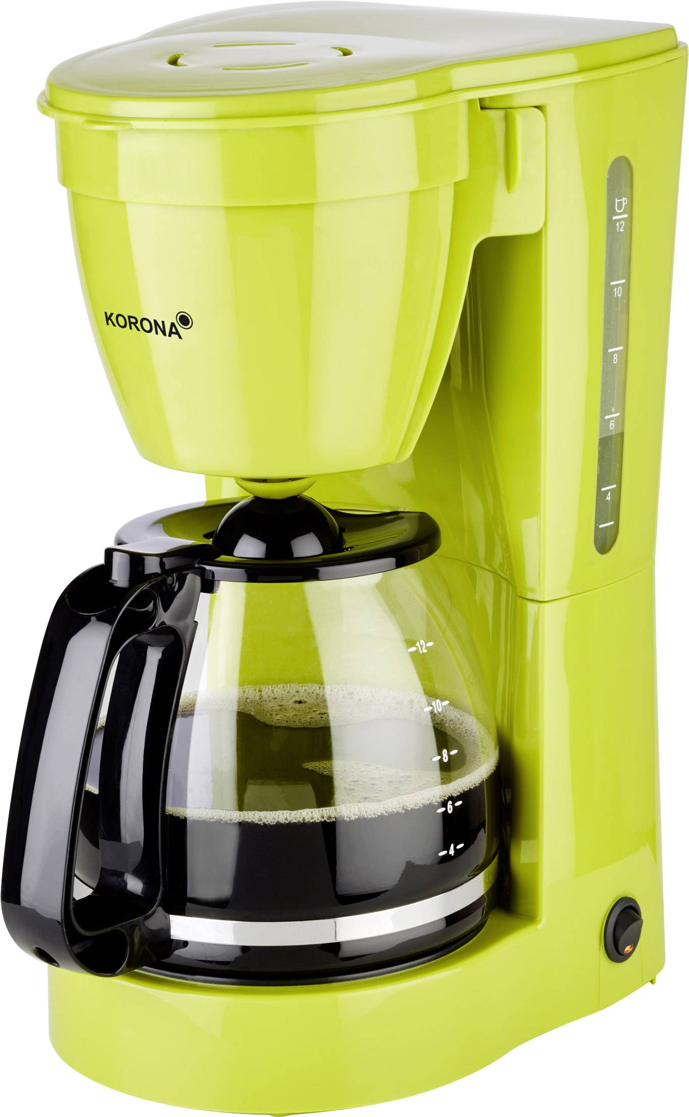 KORONA Kaffeemaschine 10118 Grün Fassungsvermögen Tassen=12