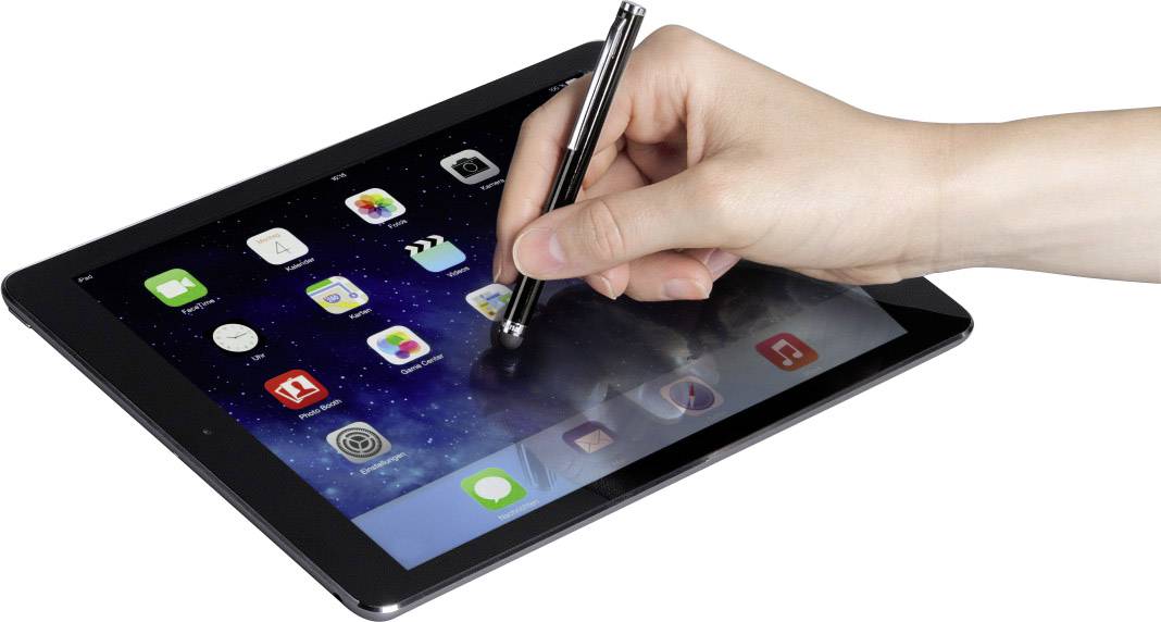Hama Easy Touchpen mit präziser Schreibspitze Schwarz-2