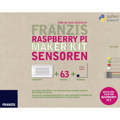 Franzis Verlag 65355 Messen, Steuern und Regeln mit dem Raspberry Pi®  Maker Kit  