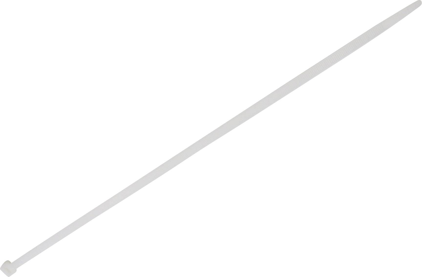 TRU COMPONENTS 1578095 Kabelbinder 600 mm 8.80 mm Weiß Hitzestabilisiert 100 St.