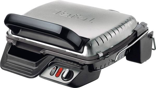 Tefal GC 3060 Tisch Kontaktgrill Grillfunktion, kabelgebunden, mit wechselbaren Platten  Schwarz
