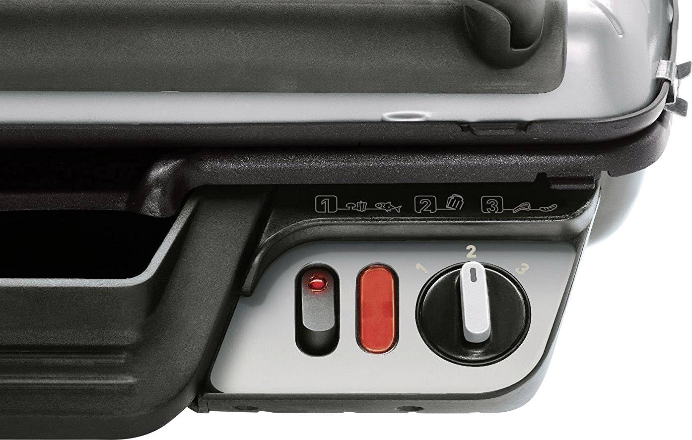 Tefal GC 3060 Tisch Kontaktgrill Grillfunktion, kabelgebunden, mit wechselbaren Platten Schwarz-3