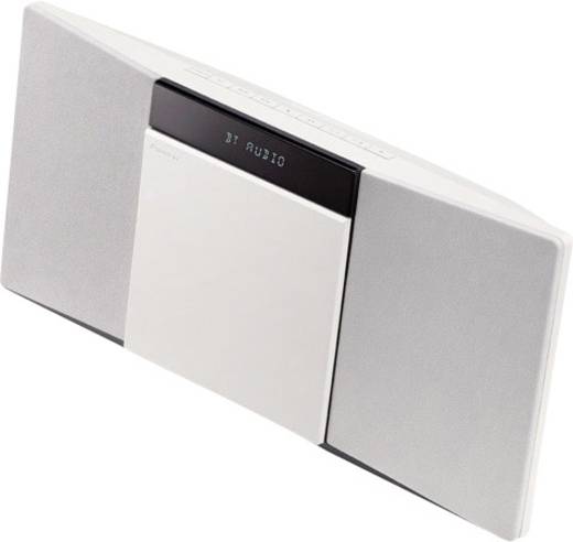 Pioneer X-SMC02-W Stereoanlage AUX, Bluetooth®, CD, UKW, Akku