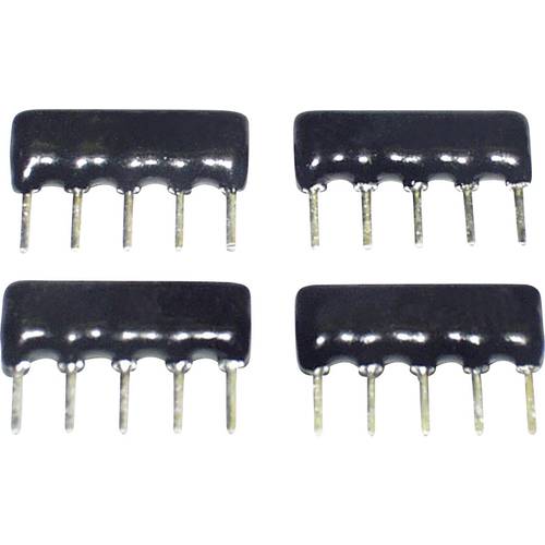Thumbnail - TANCAP SIP-A05-103G SIP-A05-103G Dickschicht-Widerstand 10 kΩ THT SIP-5 0.125 W 1 St.