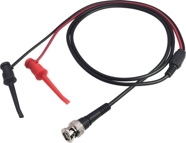 VOLTCRAFT MSC-101 BNC-Messleitung  1.14 m Schwarz, Rot