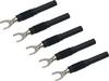 VOLTCRAFT MSK-100 Messklemmschuh Lamellenstecker 4 mm - Schwarz