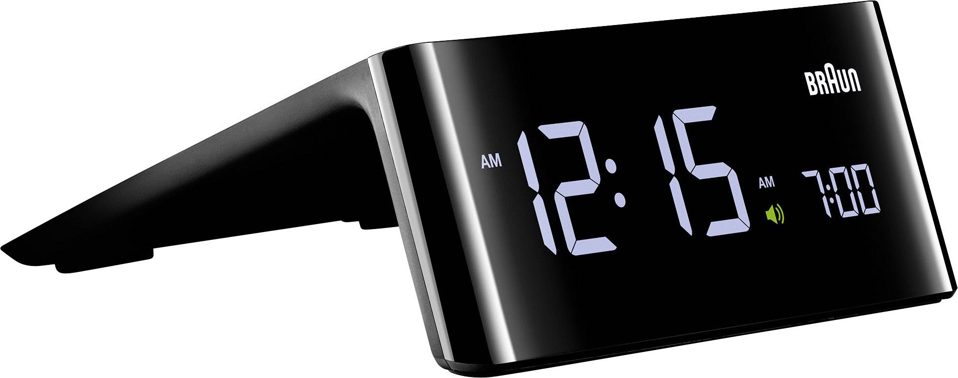Braun 66054 Quarz Wecker Schwarz-0