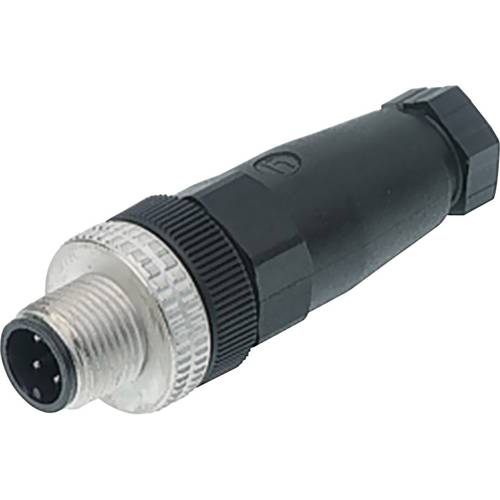Hirschmann 933 162-100-1 Sensor-/Aktor-Steckverbinder, unkonfektioniert M12 Stecker, gerade Polzahl Sensoren: 4 1 St.