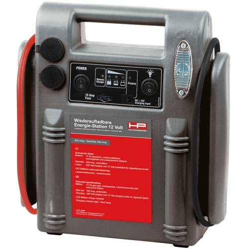 Thumbnail - HP Autozubehör Schnellstartsystem 20896 Starthilfestrom (12 V)=400 A Arbeitsleuchte, Ladezustandsanzeige