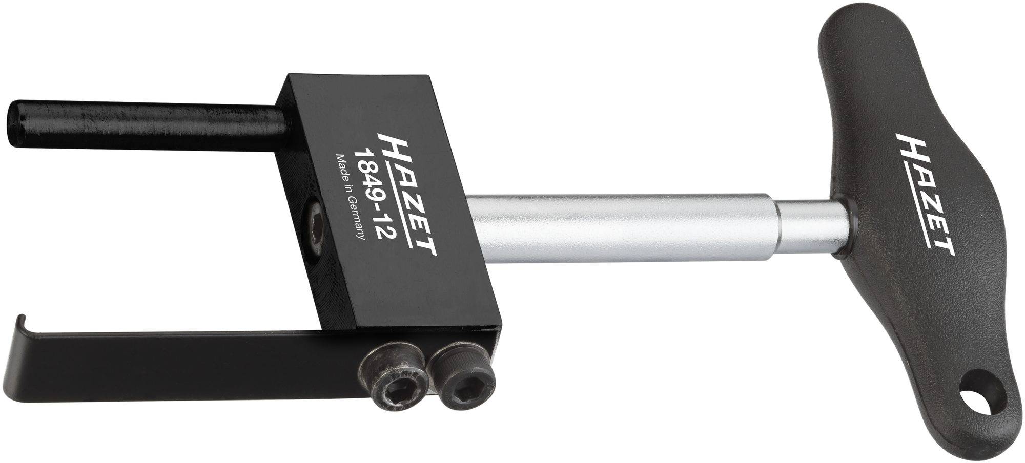 Stabzündspulen-Abzieher, 1849-12, Ku.T-Griff Gesamtlänge 156mm, verchromt