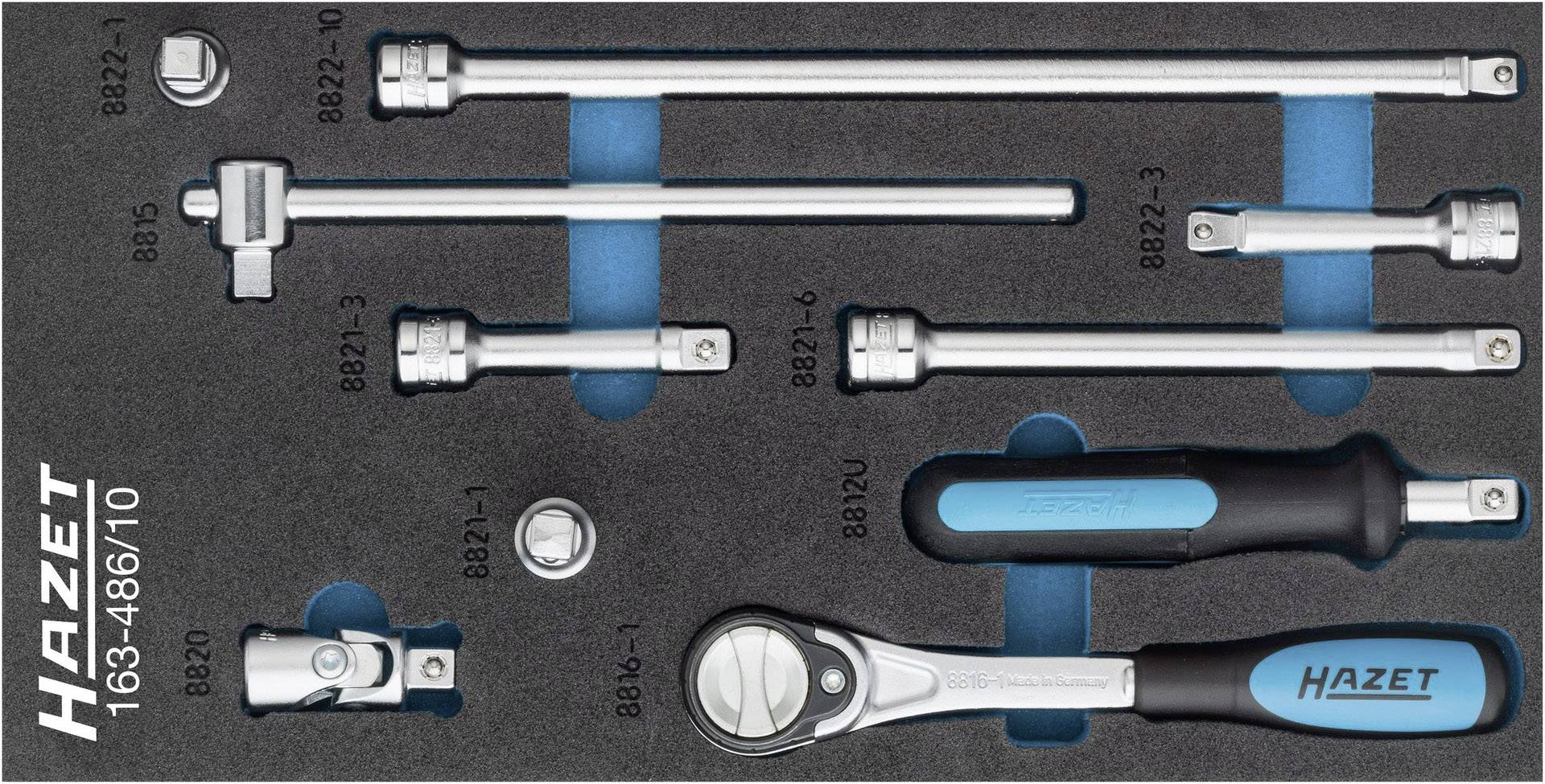 Hazet 163-486/10 Gereedschapsset afbeelding