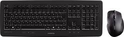 CHERRY DW5100 Funk Tastatur, Maus-Set Deutsch, QWERTZ Schwarz