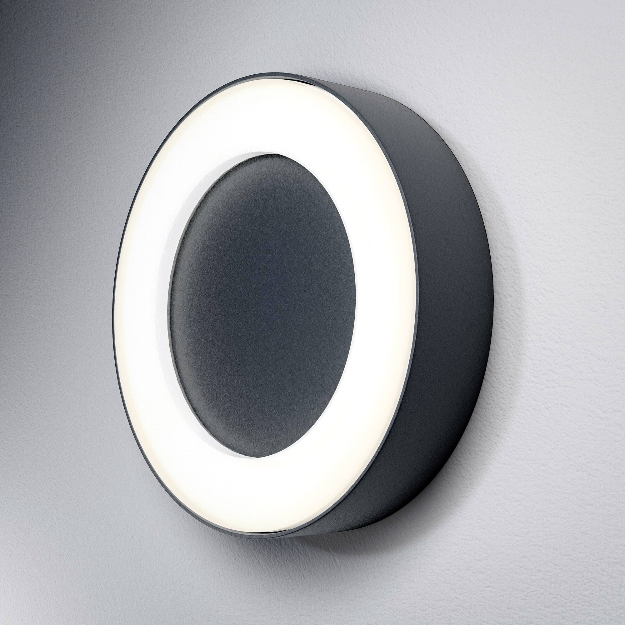 LEDVANCE ENDURA® STYLE RING L 4058075205215 LED-Außenwandleuchte LED LED fest eingebaut 13.5 W Dunkelgrau