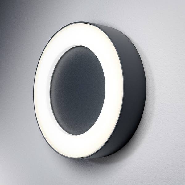 LEDVANCE ENDURA® STYLE RING L 4058075205215 LED-Außenwandleuchte LED LED fest eingebaut 13.5 W Dunkelgrau