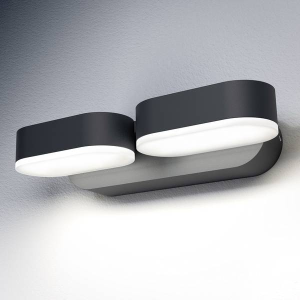 LEDVANCE ENDURA® STYLE MINI SPOT L 4058075205178 LED-Außenwandleuchte LED 13 W Dunkelgrau