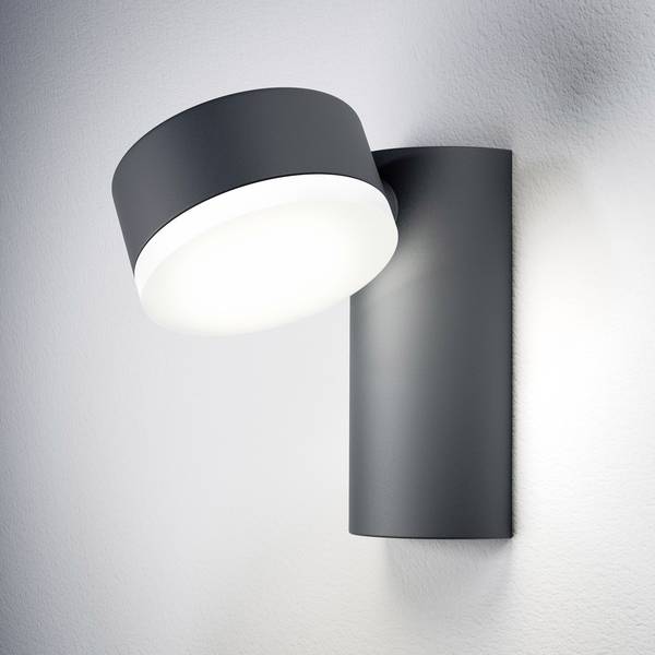 LEDVANCE ENDURA® STYLE SPOT ROUND L 4058075214095 LED-Außenwandleuchte LED 8 W Dunkelgrau