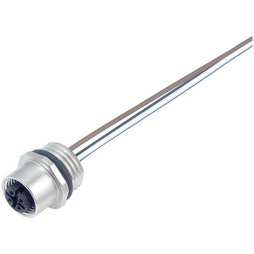 Thumbnail - binder 09-3432-00-04 Sensor-/Aktor-Steckverbinder, konfektioniert M12 Flanschbuchse 20.00 cm Polzahl Sensoren: 4 1 St.