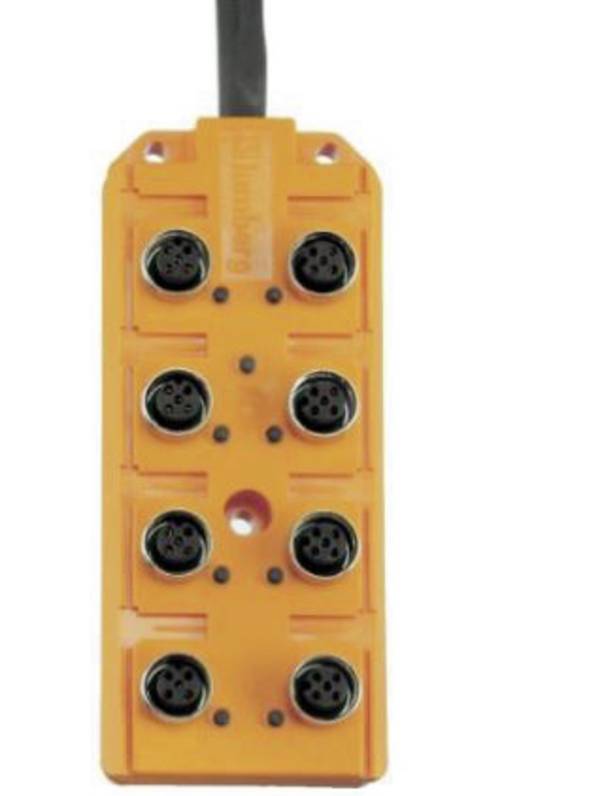 Lumberg Automation ASB 8/LED 5-4-331/5 M 60603 Sensor/Aktorbox passiv M12-Verteiler mit Metallgewinde 1 St.