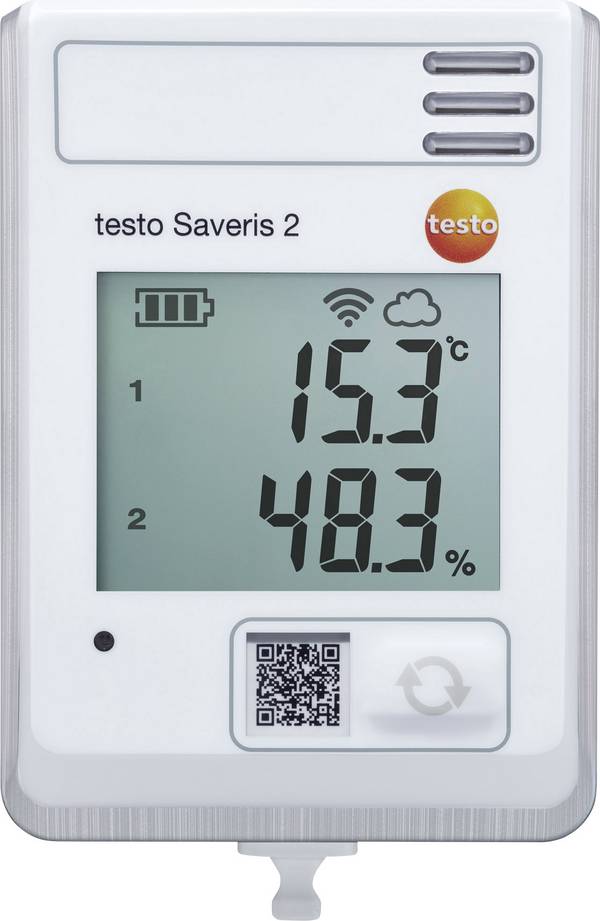 testo 0572 2034 Saveris 2-H1 Multi-Datenlogger Messgröße Temperatur, Luftfeuchtigkeit -30 bis 50 °C 0 bis 100 % rF