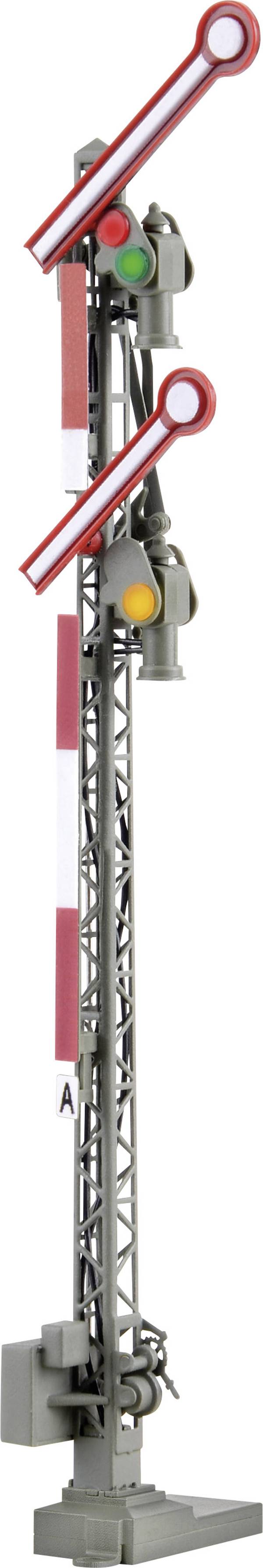 Viessmann Modelltechnik 4702 H0 Formsignal 2flügelig, ungekoppelt Hauptsignal Fertigmodell