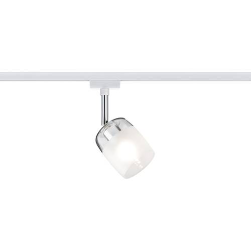Paulmann Blossom Hochvolt-Schienensystem-Leuchte URail G9 10 W LED Weiß, Satin, Transparent