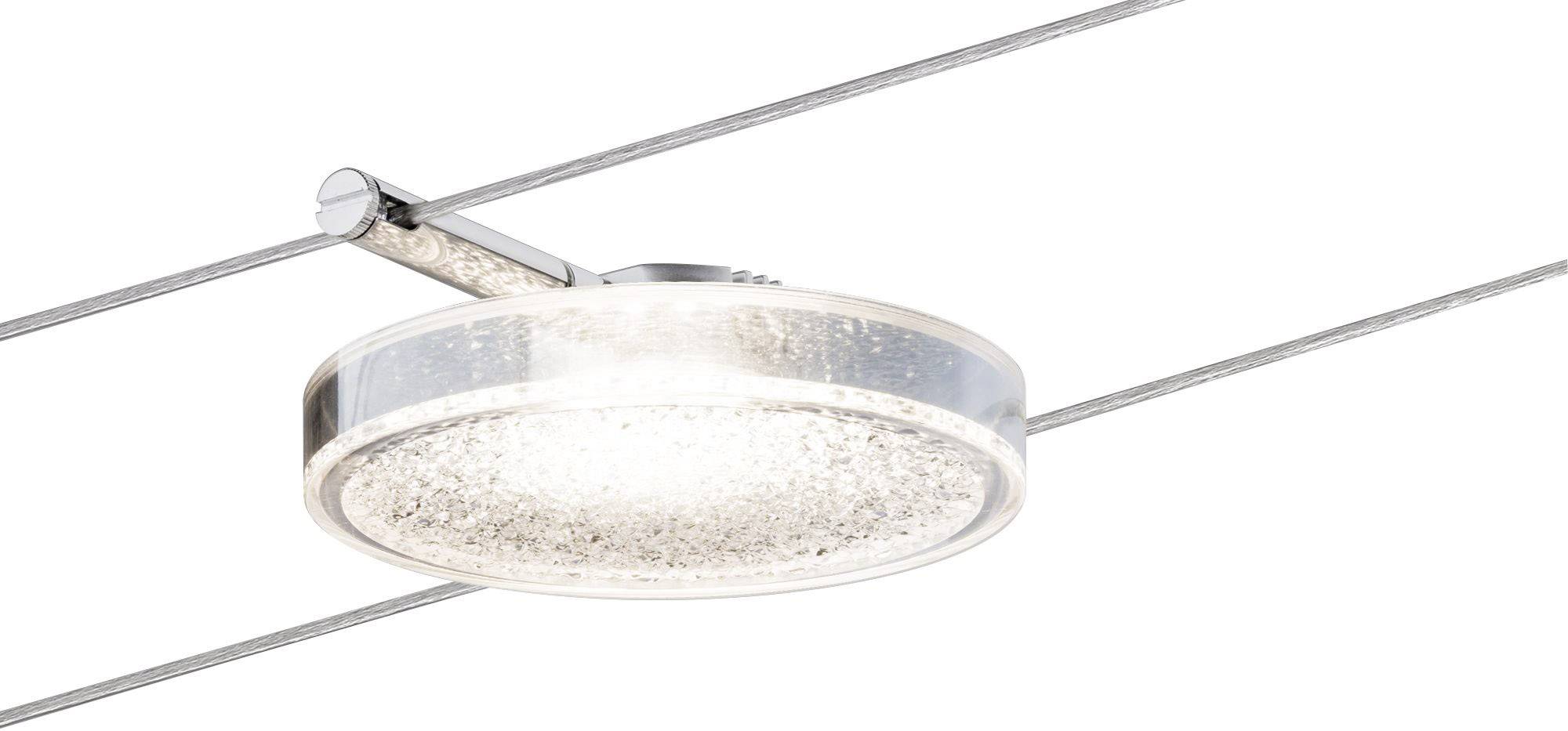 Paulmann Disc LED II Niedervolt Seilsystem Leuchte DiscLED II LED fest eingebaut 4 W LED Transparent Paulmann Disc LED II Niedervolt Seilsystem Leuchte DiscLED II LED fest eingebaut 4 W LED Transparent