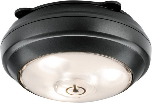 Paulmann ButtonLED LED-Schrankleuchte  LED LED fest eingebaut   Warmweiß Anthrazit