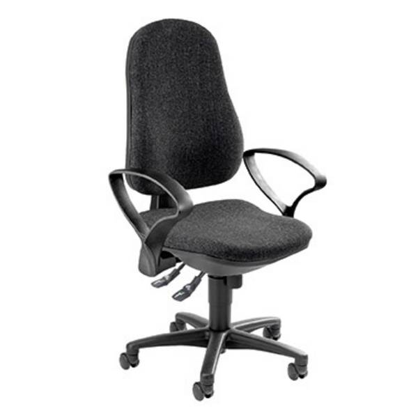 Bürodrehstuhl Support SY max. 120kg anthrazit