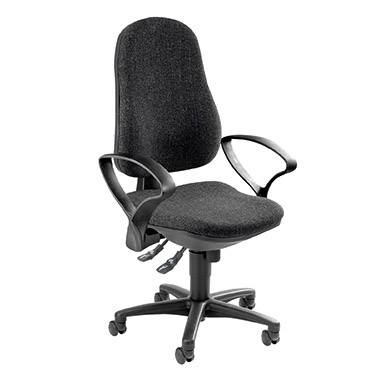 Bürodrehstuhl Support SY max. 120kg anthrazit-0