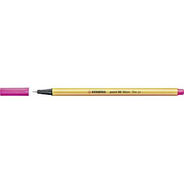 STABILO point® 88 88/056 Fineliner Neonpink 0.4 mm 1 St.-0