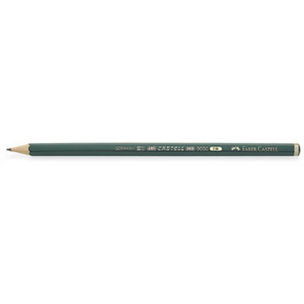 Bleistift CASTELL 9000 7B dunkelgrün