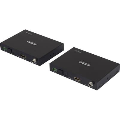 SpeaKa Professional HDMIV-IPSO100 HDMI®, RS232 Extender (Verlängerung) über Glasfaserkabel 20 km