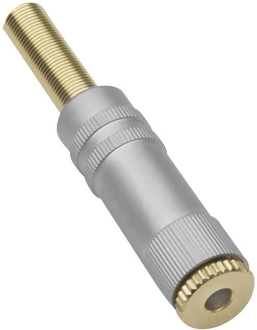 BKL Electronic Klinken-Steckverbinder 2.5 mm Kupplung, gerade Polzahl: 3 Stereo Gold 1 St.
