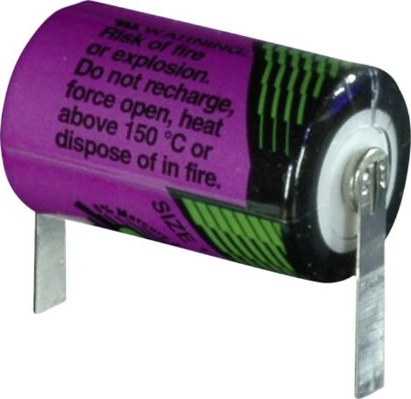 Tadiran Batteries SL 550 T Spezial-Batterie 1/2AA hochtemperaturfähig, U-Lötfahne Lithium 3.6 V 900 mAh 1 St.