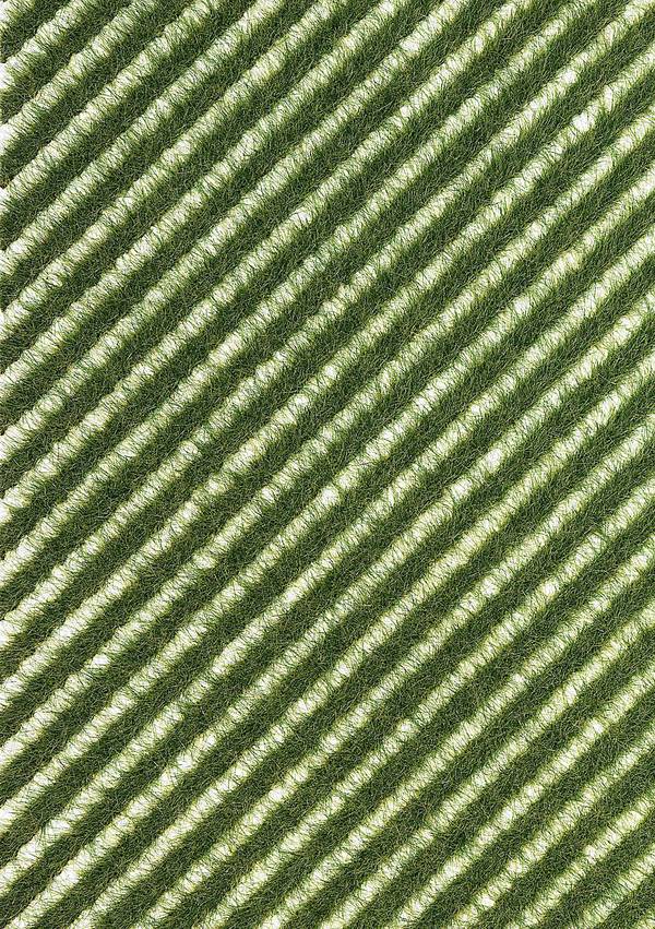 Busch 1343 Grasstreifen Sommer  Grün