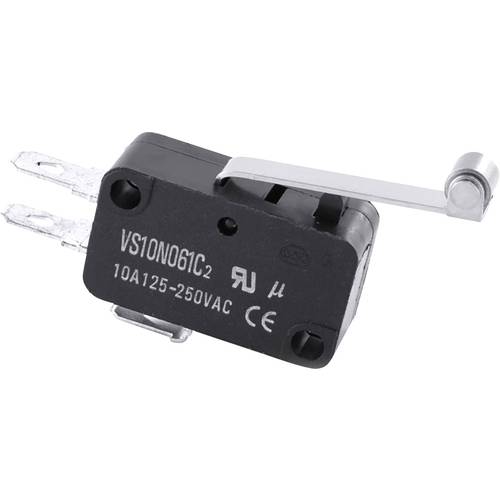 TRU COMPONENTS TC-MS21 Mikroschalter TC-MS21 10 A tastend 1 St.