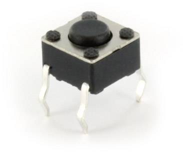 TRU COMPONENTS TC-TS250 TC-TS250 Drucktaster 12 V/DC tastend 1 St.