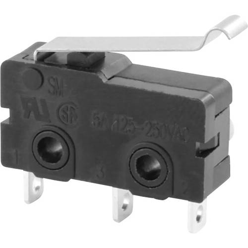 TRU COMPONENTS TC-MS03 Mikroschalter TC-MS03 5 A tastend 1 St.