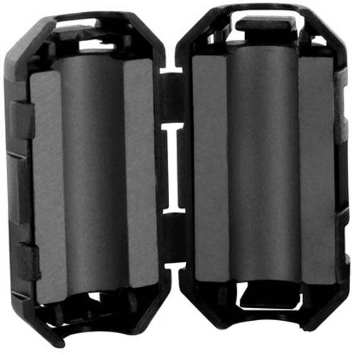 TRU COMPONENTS TC-KFR50 TC-KFR50 Klappferrit 120 Ω Kabel-Ø (max.) 5 mm (Ø x H) 13 mm x 12.5 mm 1 St.