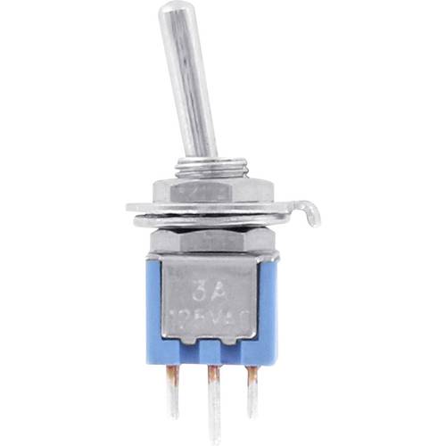 TRU COMPONENTS TC-MK245 TC-MK245 Kippschalter 2 x Ein/Ein rastend 1 St.