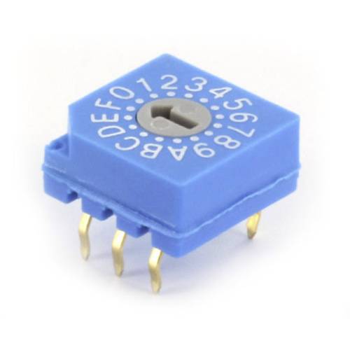 TRU COMPONENTS TC-CDS16 TC-CDS16 Codierschalter Hexadezimal 0-9/A-F 1 St.