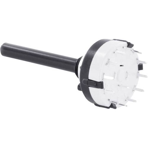 TRU COMPONENTS TC-DS2X6P TC-DS2X6P Drehschalter 0.35 A Schaltpositionen 6 5 x 30 ° 1 St.