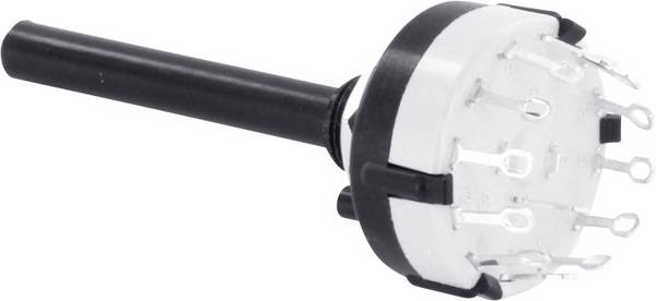 TRU COMPONENTS TC-DS2X6L TC-DS2X6L Drehschalter 0.35 A Schaltpositionen 6 6 x 30 ° 1 St.