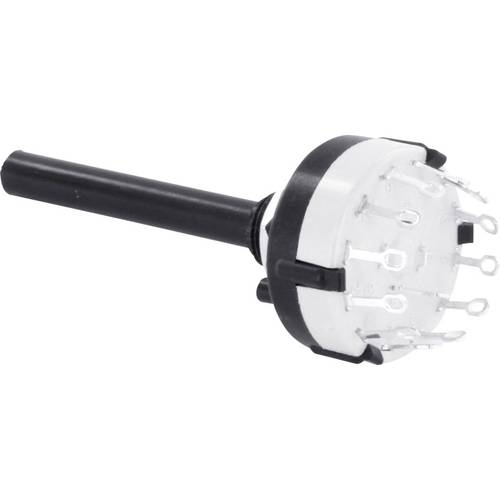 TRU COMPONENTS TC-DS4X3L TC-DS4X3L Drehschalter 0.35 A Schaltpositionen 3 3 x 30 ° 1 St.